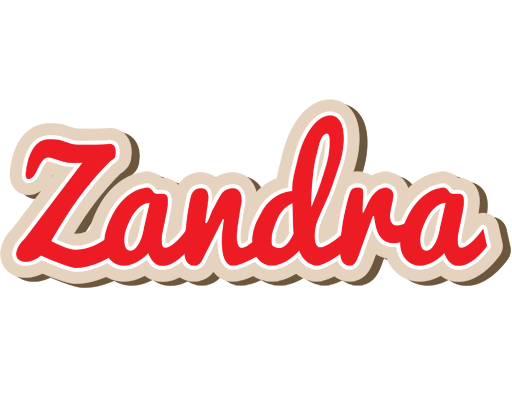 Zandra chocolate logo