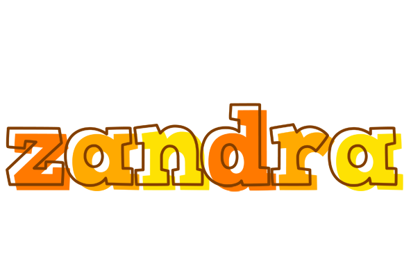 Zandra desert logo
