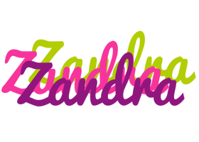 Zandra flowers logo