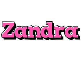 Zandra girlish logo