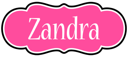 Zandra invitation logo