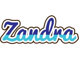 Zandra raining logo