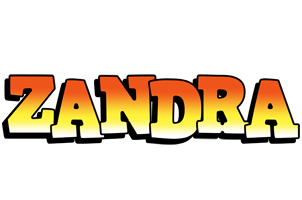 Zandra sunset logo