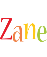 Zane birthday logo