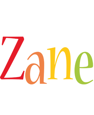 Zane birthday logo