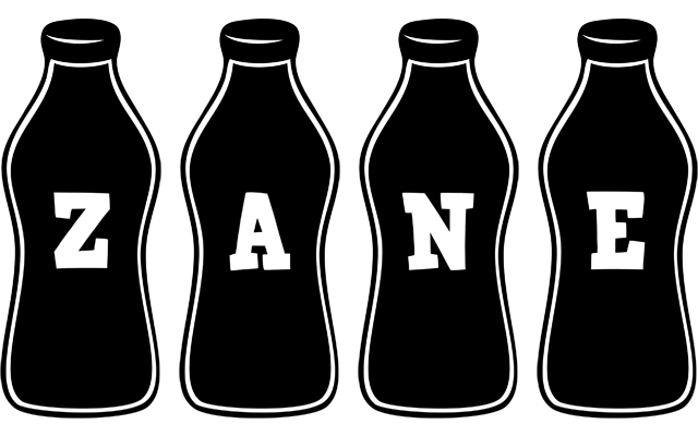 Zane bottle logo