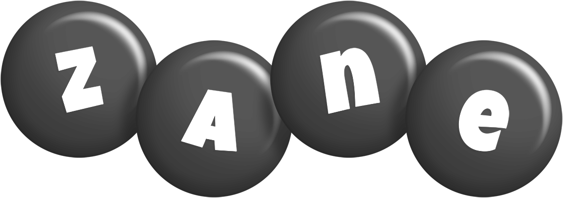 Zane candy-black logo