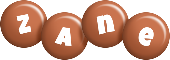 Zane candy-brown logo