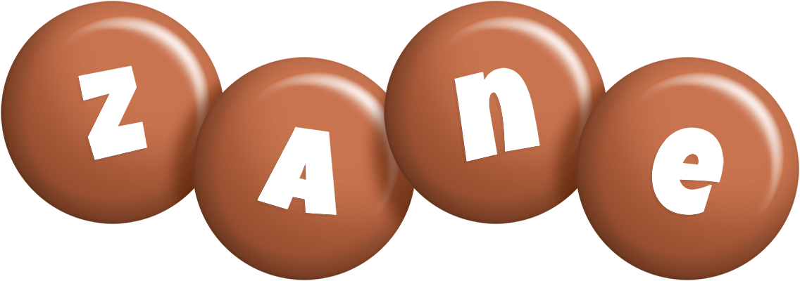 Zane candy-brown logo