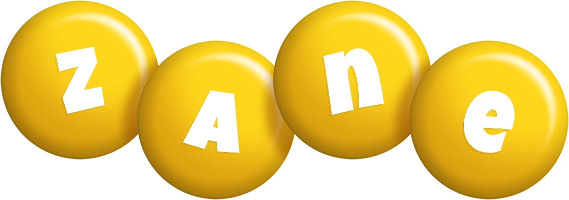 Zane candy-yellow logo
