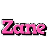 Zane girlish logo