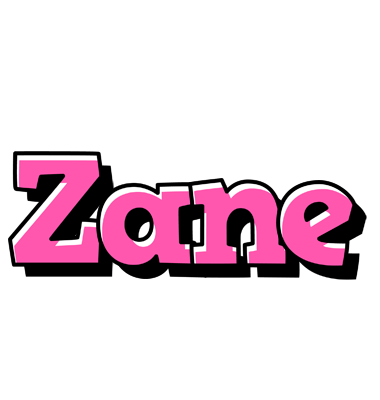 Zane girlish logo