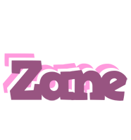 Zane relaxing logo