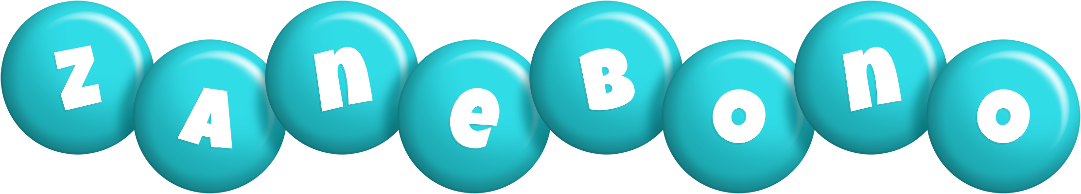 Zanebono candy-azur logo