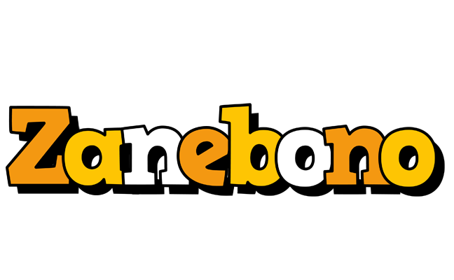 Zanebono cartoon logo