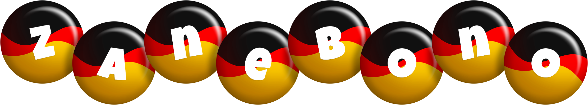 Zanebono german logo