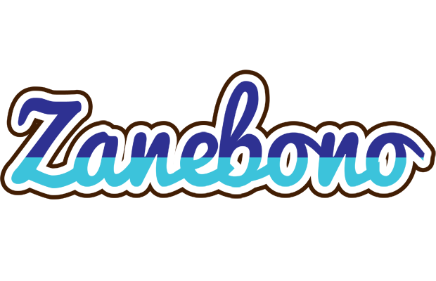 Zanebono raining logo