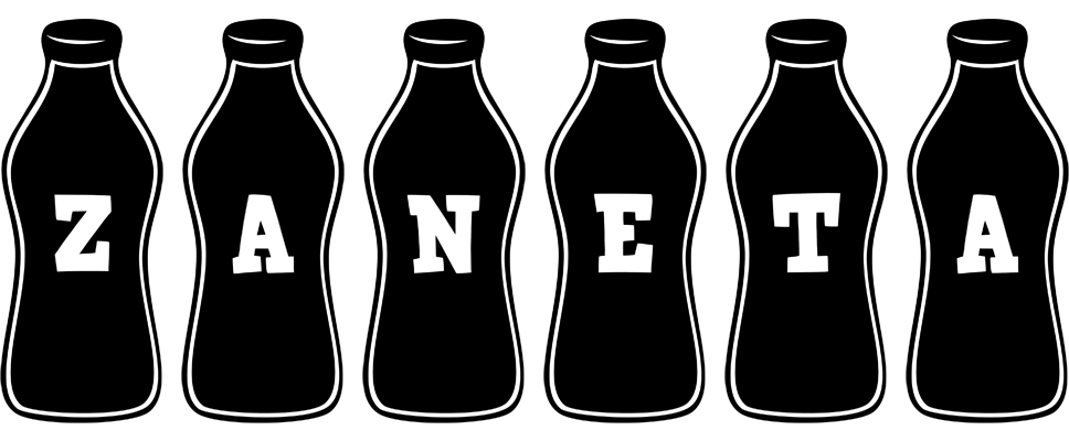 Zaneta bottle logo