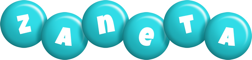 Zaneta candy-azur logo