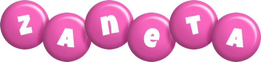 Zaneta candy-pink logo