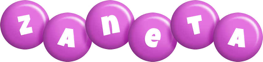 Zaneta candy-purple logo