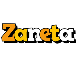 Zaneta cartoon logo