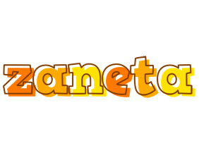 Zaneta desert logo