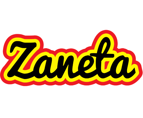 Zaneta flaming logo