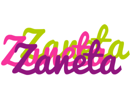Zaneta flowers logo