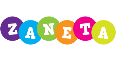 Zaneta happy logo