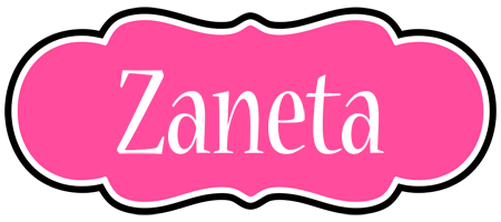 Zaneta invitation logo