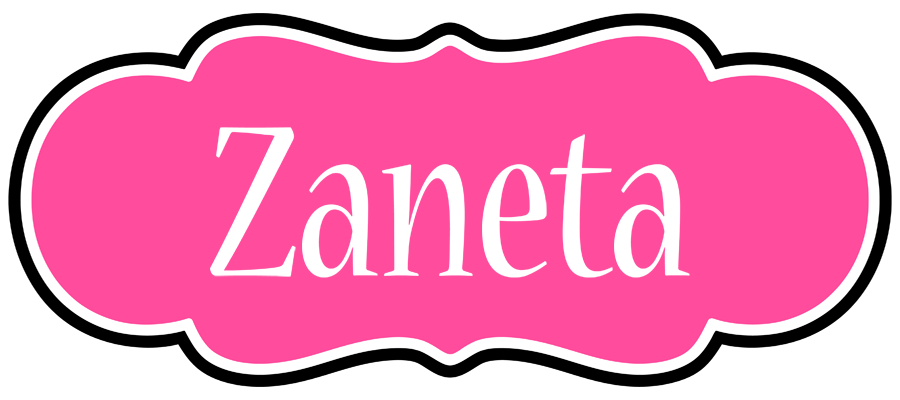 Zaneta invitation logo