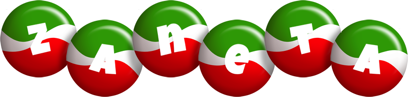Zaneta italy logo