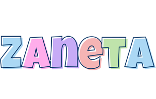 Zaneta pastel logo