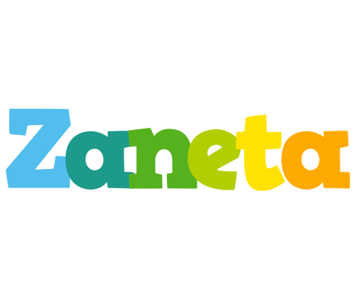 Zaneta rainbows logo