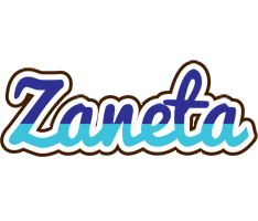 Zaneta raining logo