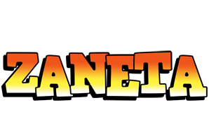 Zaneta sunset logo