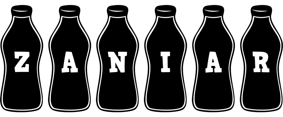 Zaniar bottle logo