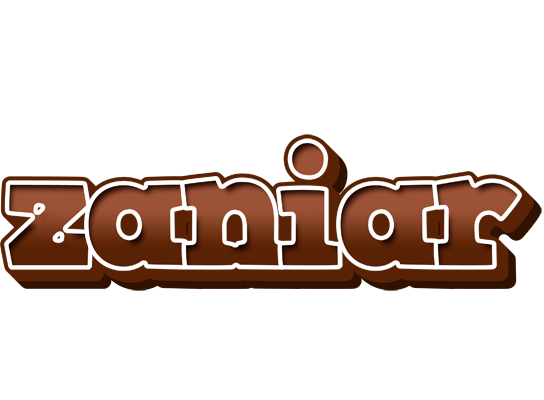 Zaniar brownie logo
