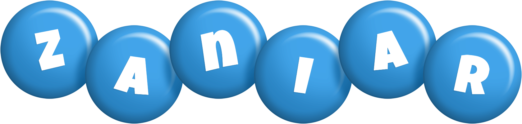 Zaniar candy-blue logo