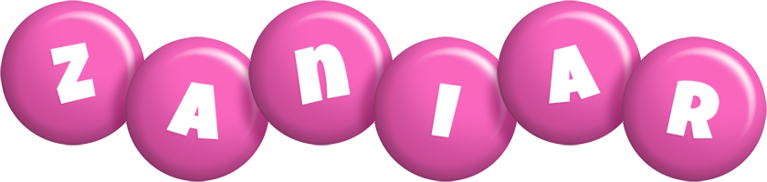 Zaniar candy-pink logo