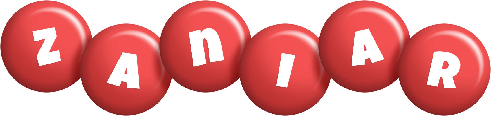 Zaniar candy-red logo