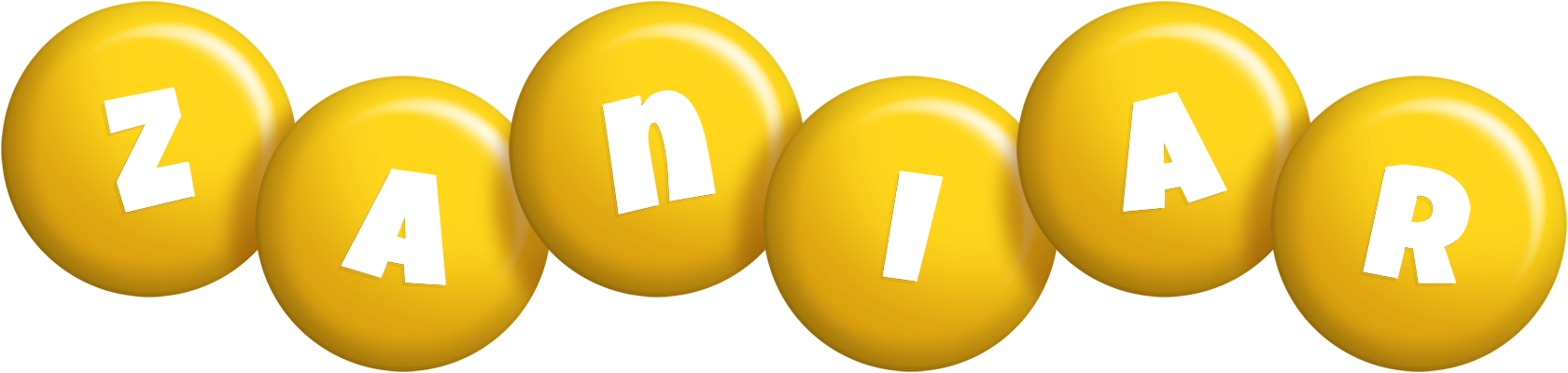 Zaniar candy-yellow logo