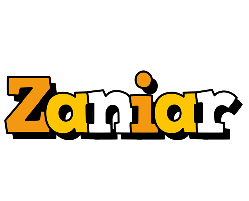 Zaniar cartoon logo