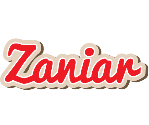 Zaniar chocolate logo