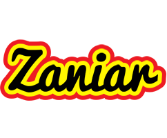 Zaniar flaming logo