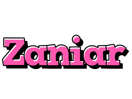 Zaniar girlish logo