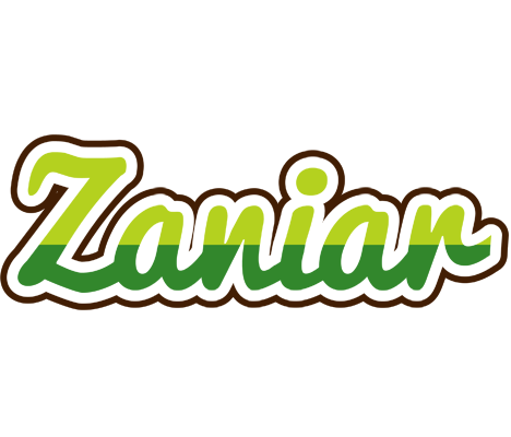 Zaniar golfing logo