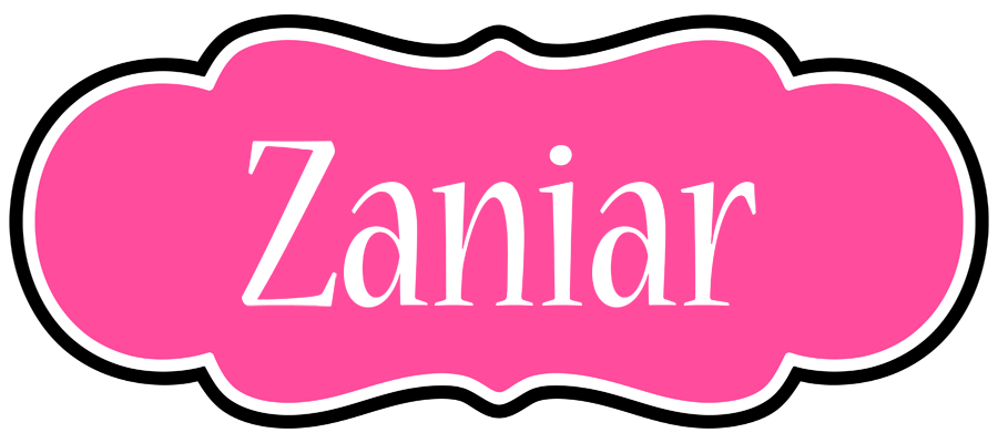 Zaniar invitation logo