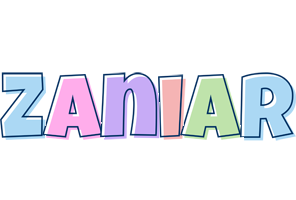 Zaniar pastel logo